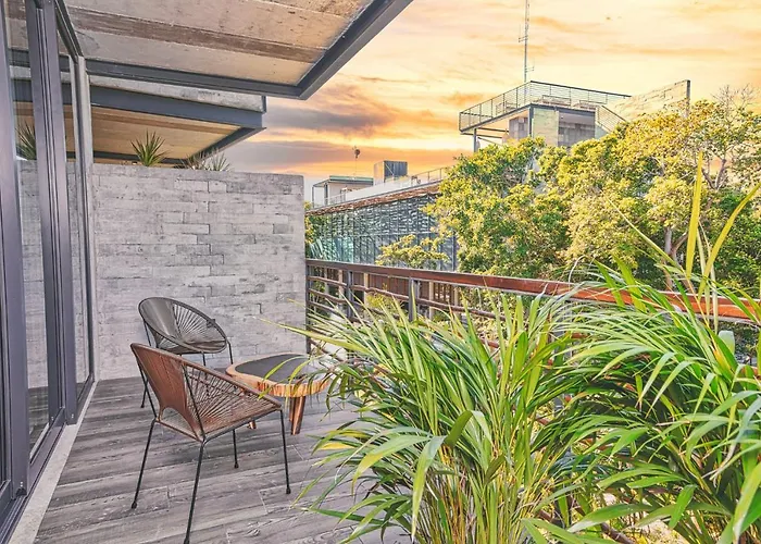 Luxury - Private Cenote & Gym Apartment